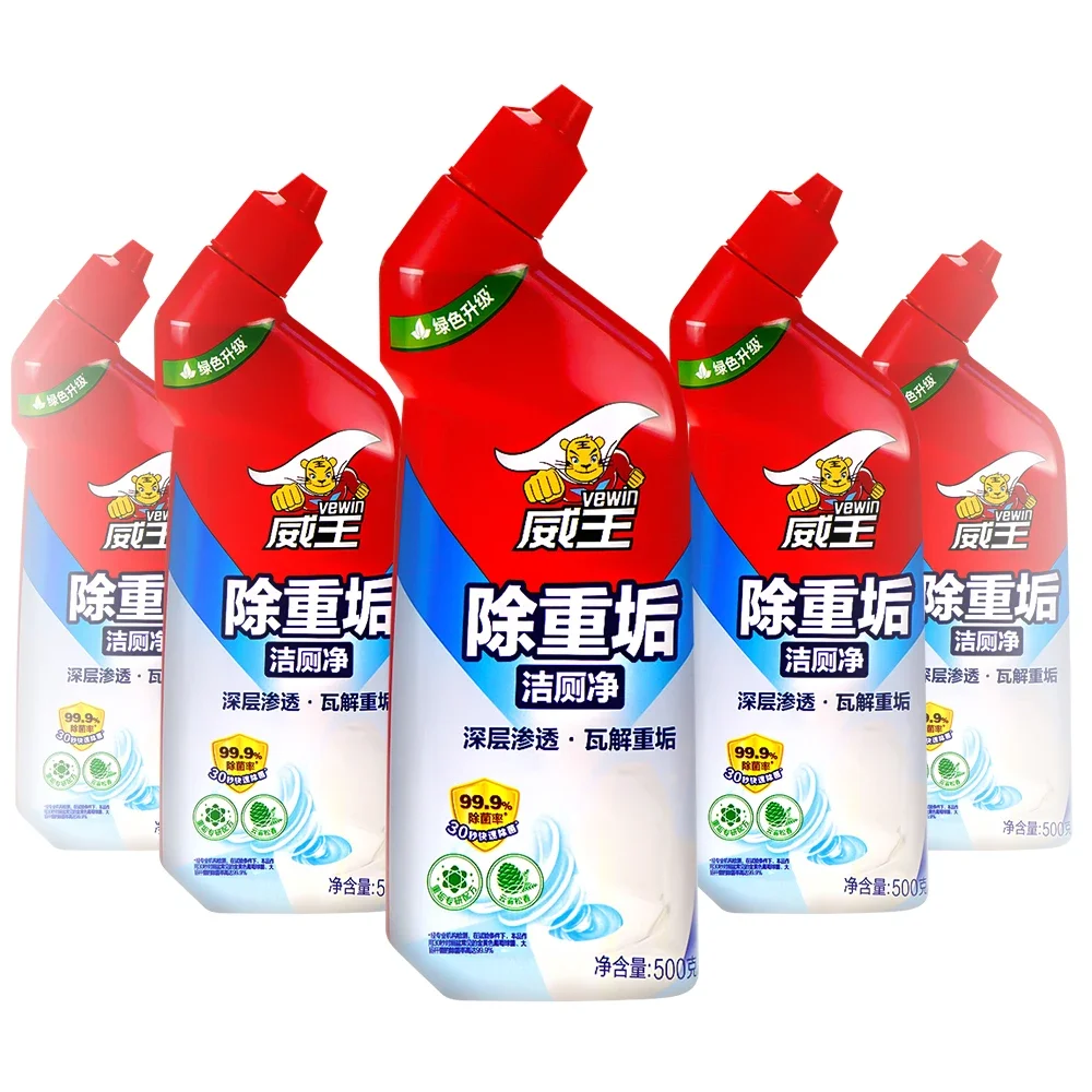 Scrubbing Bubbles Toilet Bowl Cleaner Power Stain Destroyer Removes Limescale Hard Water Stains Rainshower Scent Toilet Cleaner