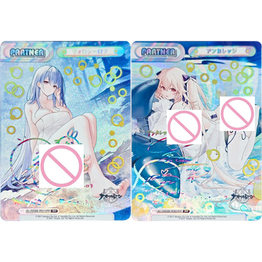 

Anime Card Game Collection Card Rebirth For You Signed Voroshilov Azur Lane AL/003B-P011 PP Japanese Foil Textured Card Gifts