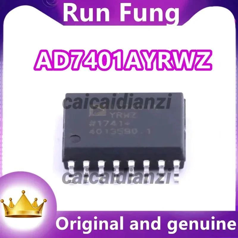 AD7401AYRWZ-RL AD7401AYRWZ  Isolated Module 16 b Serial 16-SOIC 5Pcs/Lot  New Original