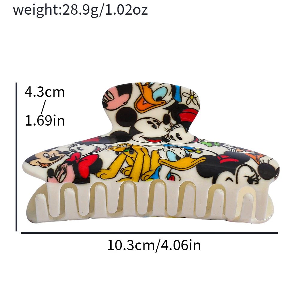 1 قطعة/2 قطعة ديزني ميكي ماوس مشبك شعر كليب رائعتين الحلو الزخرفية إكسسوارات الشعر لافتة للنظر اليومية العملي قبضة الشعر