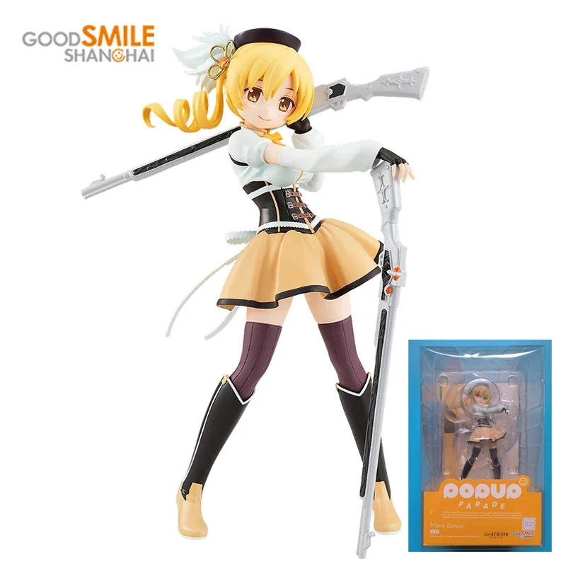 

In Stock Original GSC POP UP PARADE Puella Magi Madoka Magica Tomoe Mami Anime Figure 17Cm Model Collection Toy for Girl Gift