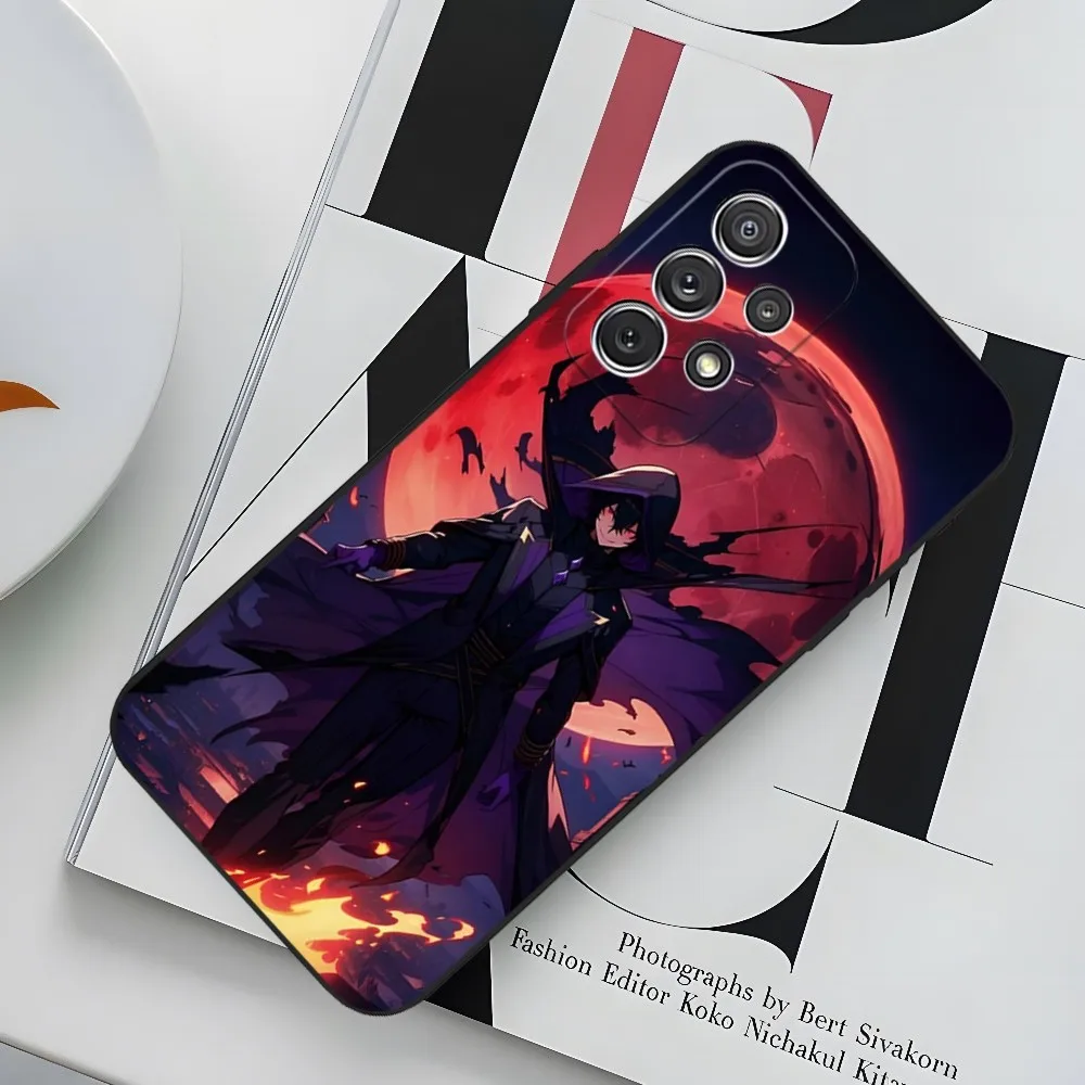 The Eminence in Shadow Phone Case for Sumsung Galaxy S24 S23 S22 S21 S20 A24 A34 N20 M54 A54 A53 Fe Plus Ultra Black Soft Cover