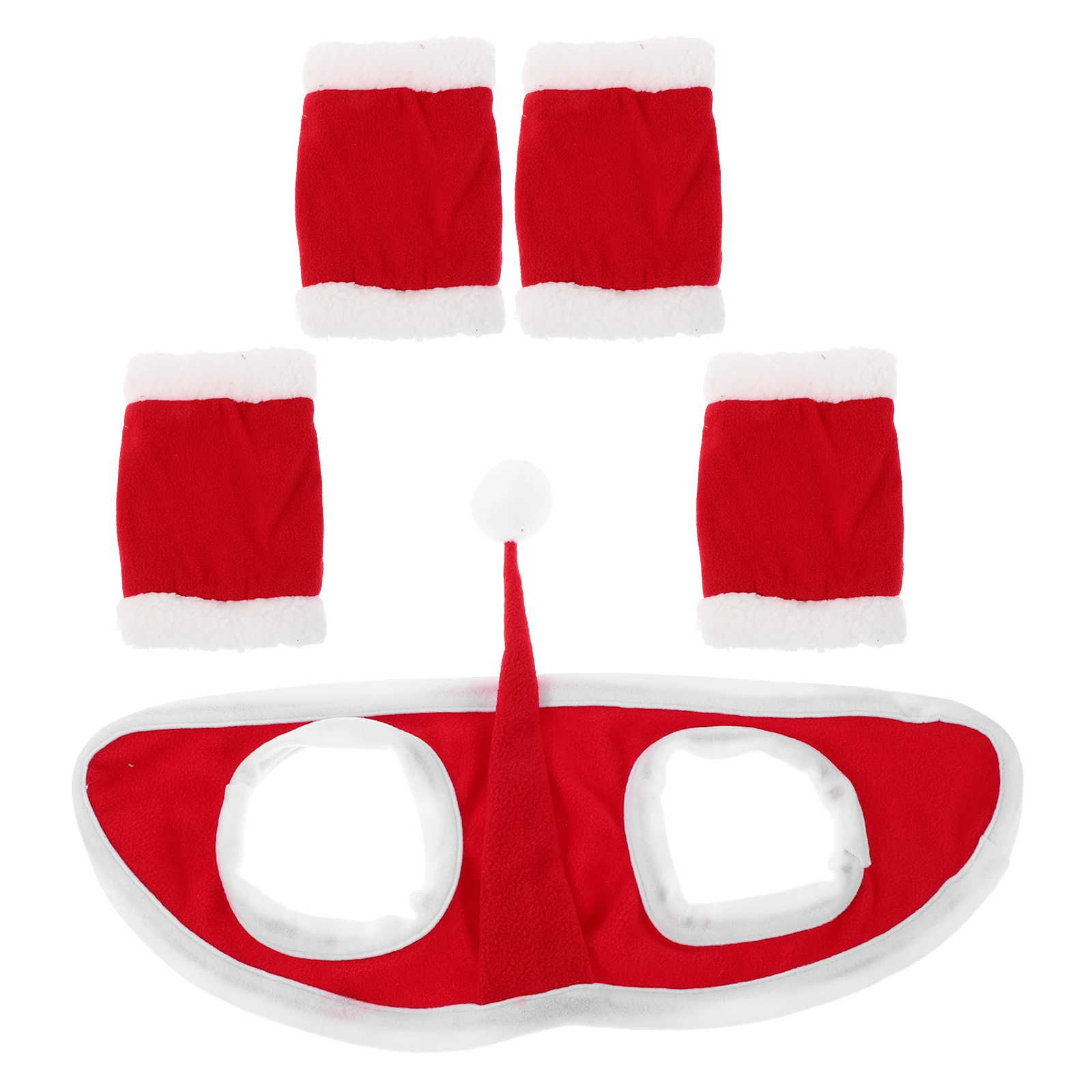 1 مجموعة الديكور مجموعة عطلة حزب زي الملحقات للكبار الحصان عيد الميلاد موكب الحدث في الهواء الطلق مشبك سهل #2