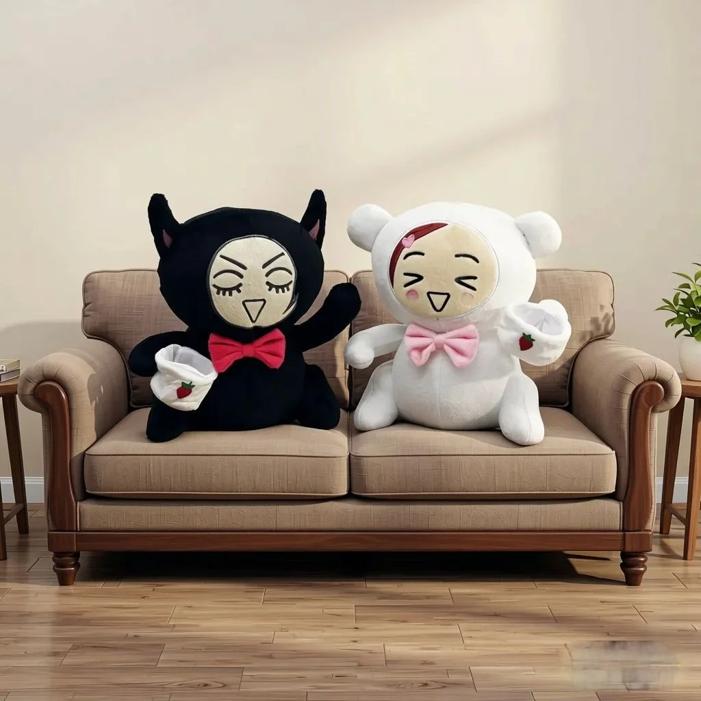Muñeco de peluche de Anime Sitting Nana, juguete de peluche suave y bonito, decoración de habitación para niños, regalos de Navidad y cumpleaños