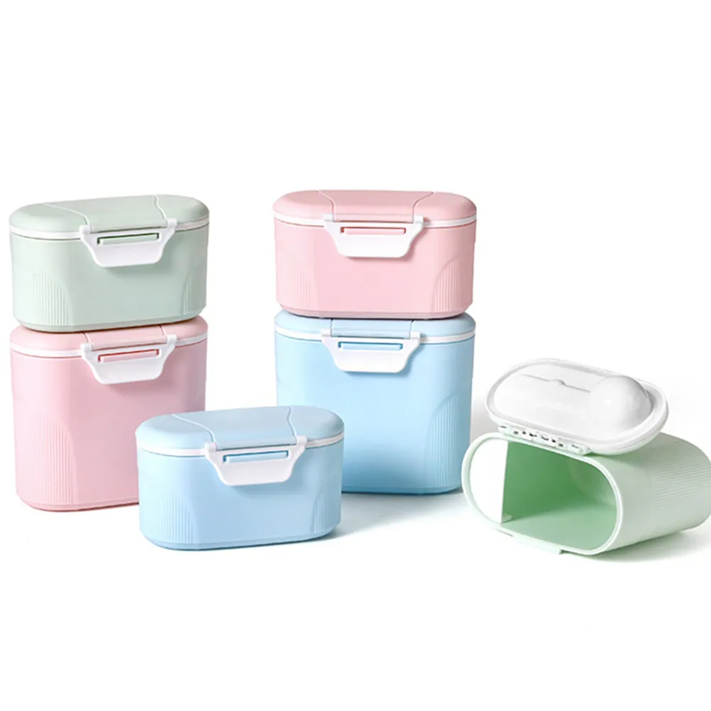 

Портативный дозатор для детских смесей, герметичный контейнер для молочной смеси, для путешествий, кормления на улице, хранения закусок, орехов, конфет, фруктов