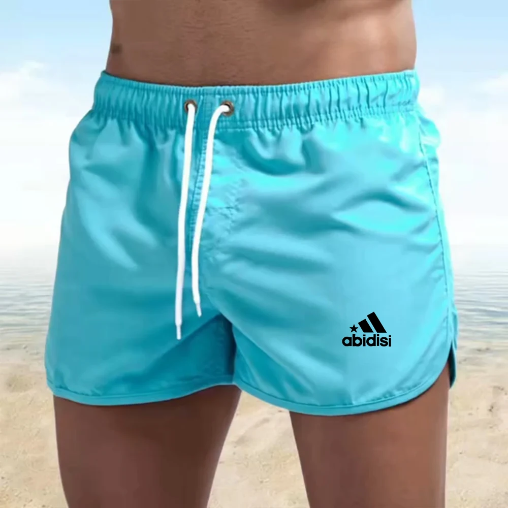 Sexy men\'s beach shorts, swimming trunks, fitness, running, surfing, basketball, leisure, youth trend, new, beach