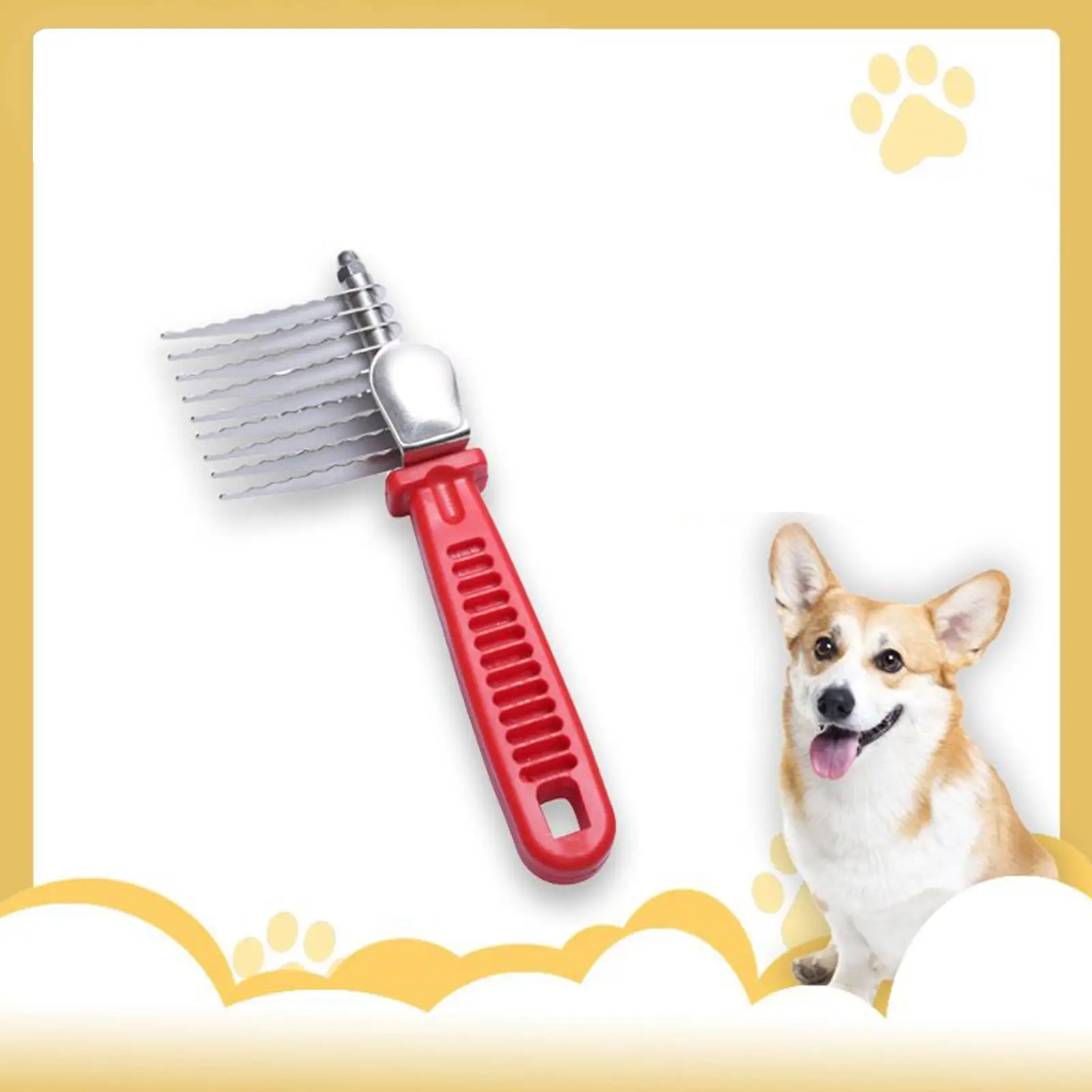 Pente de tosa para gatos e cães para desembaraçar nós do pelo_voghion.com