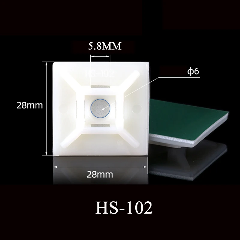 50 шт./упаковка, самоклеящиеся Кабельные детали