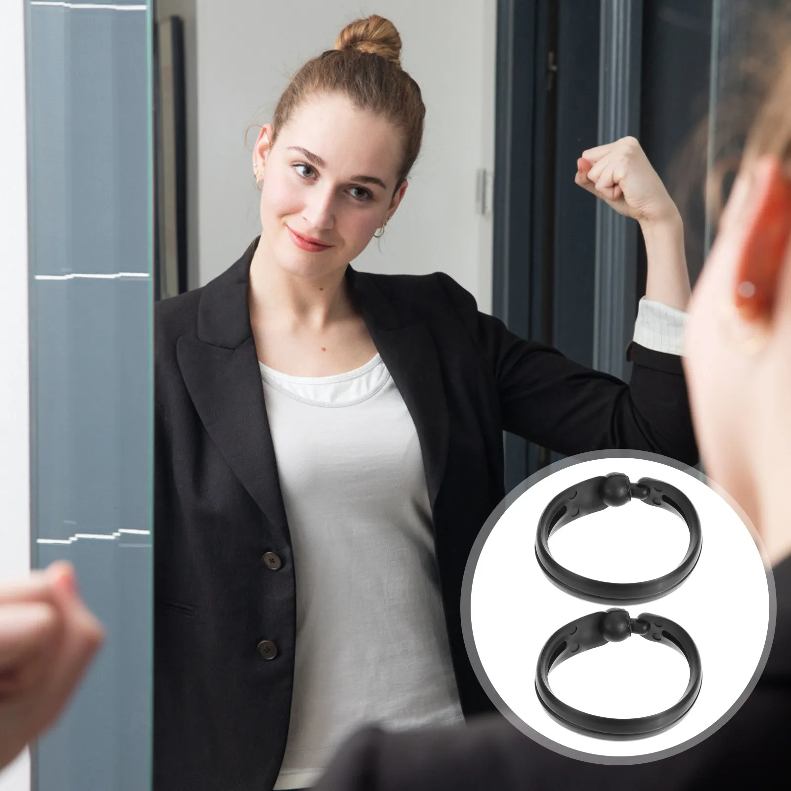 

Набор из 8 форм для пучков волос в форме пончика для женщин: надежная фиксация, без скольжения, аксессуар для укладки волос, элегантный набор для создания пучков на каждый день