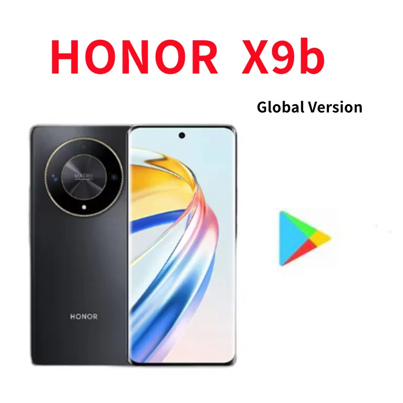 Original Global Version  HONOR X9b Snapdragon 6 Gen 1 6.78 inches AMOLED  5800mAh 35W 108MP NFC