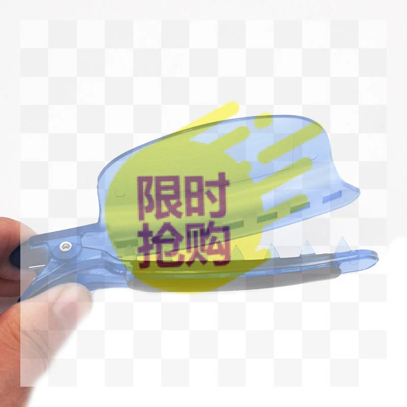 【HBA】Wholesale 2 IN 1 Heat Insulation Protector Shield Sectioning Hair Clips For Salon Hair Extension Tools
