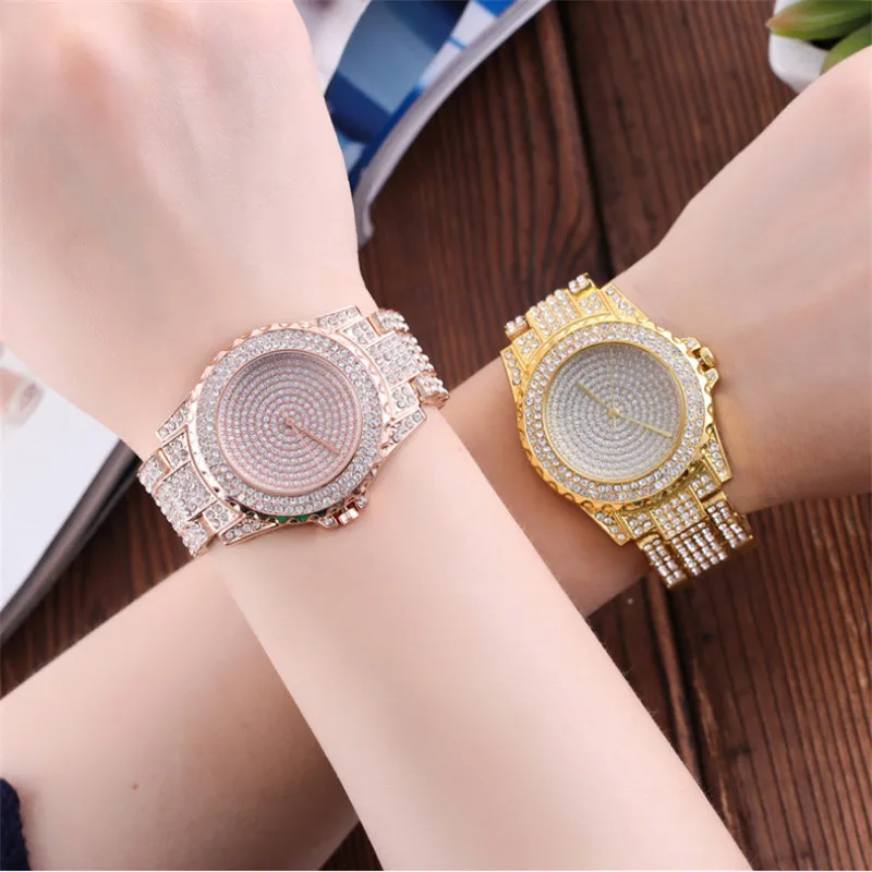 New Watch for Women Men Fashion Crystal Unisex Watches Casual Ladies Quartz Watch Female Clock Relogio Feminino Drop Shipping