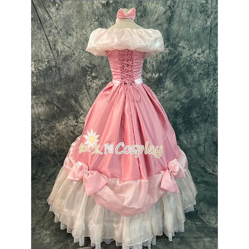 Disney Potdemiel Aurora Cosplay Costume Pink Princess Gown Adult for Christmas Halloween Carnival Stage Show view 4