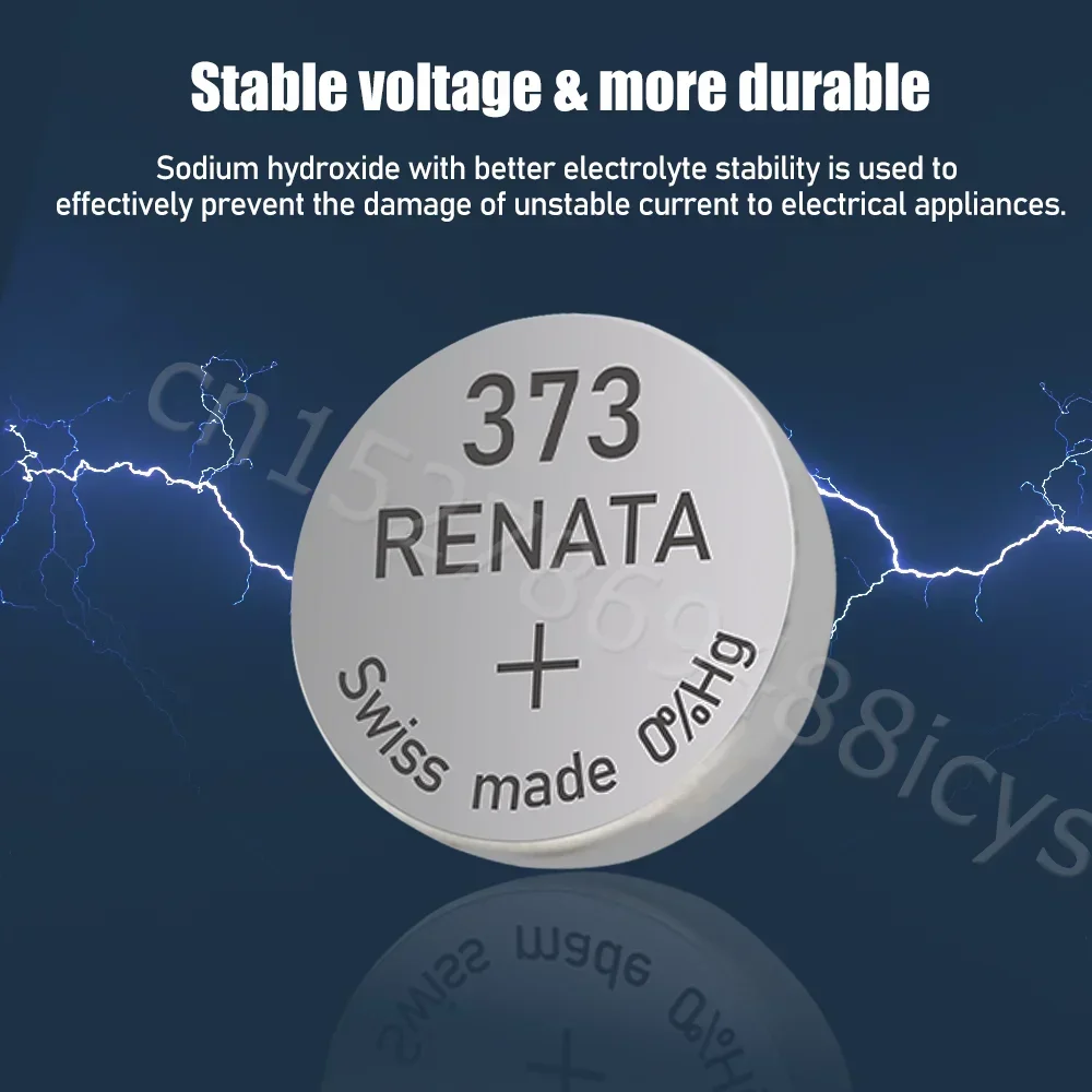 بطارية ساعة للعب عن بعد ، خلية عملة بأزرار سويسرية مصنوعة ، Renata ، SR916SW ، LR916 ، SR68 ، V ، جديد ، 1-10