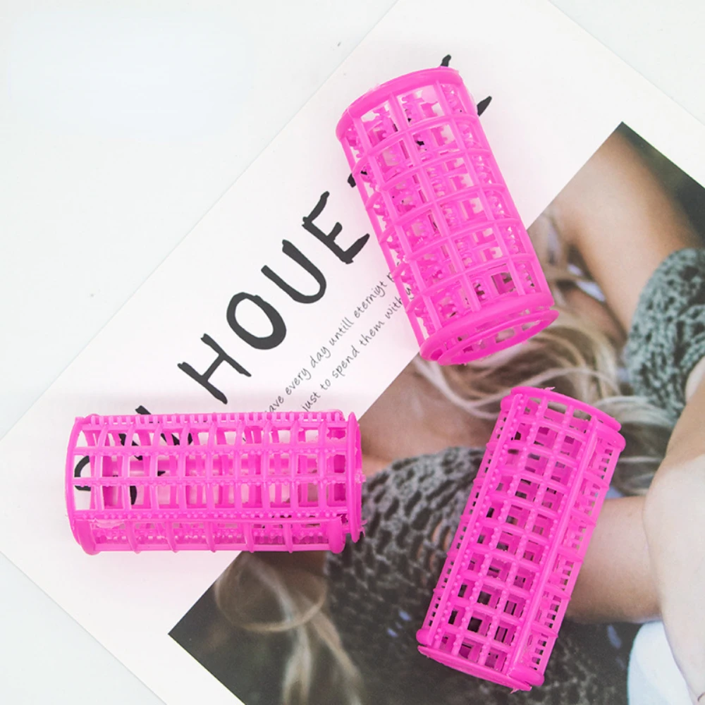 6-14pcs 5 Sizes Hairdressing Hair Curler Rollers Home Use DIY Magic Double Layer Styling Roller Roll Curler Hair Styling Tools view 5