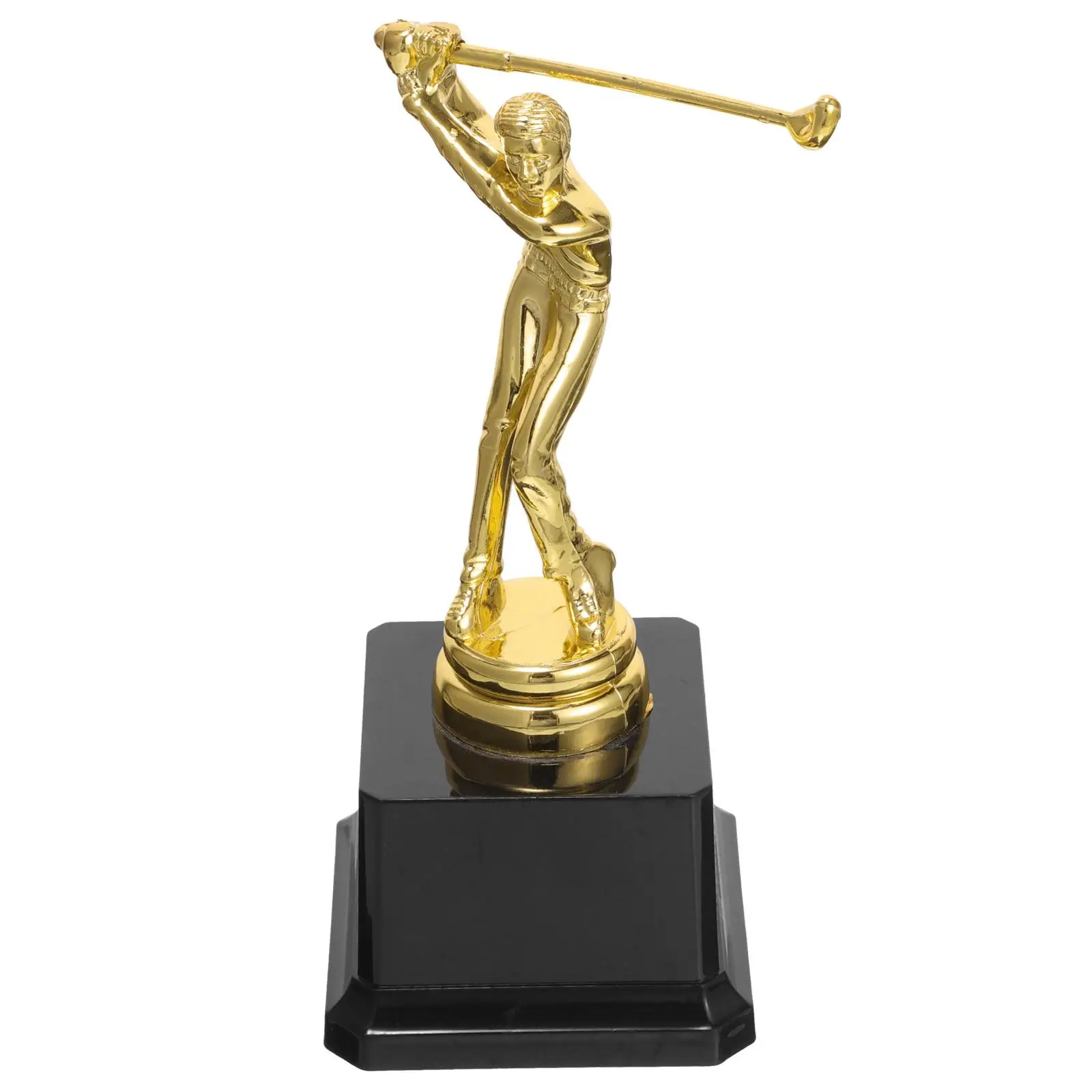 

Golf Trophy ABS Material Exquisite Creative Award Cup Kids Sports Competition Champion Model Decorative Keepsake Golfing Trophy