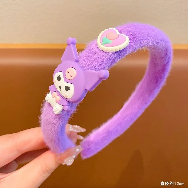 6 قطع من طوق الشعر الكرتوني، غطاء رأس جميل، طوق شعر جديد