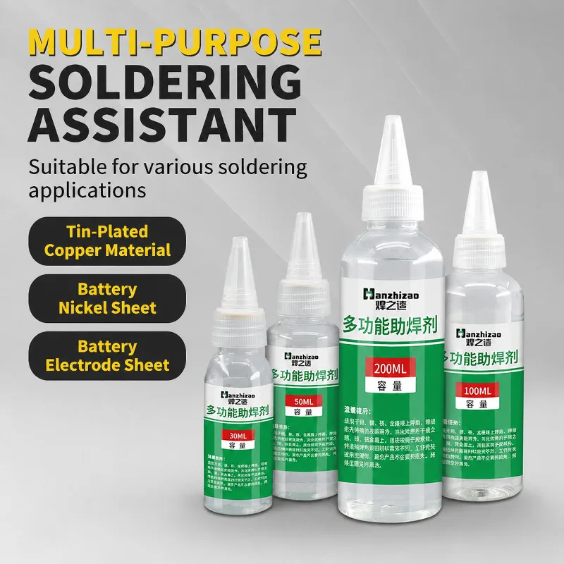 Tiny Welding Solvent Welding Agent Nickel Multifunction Flux Leakproof High Activity Stable Lasting