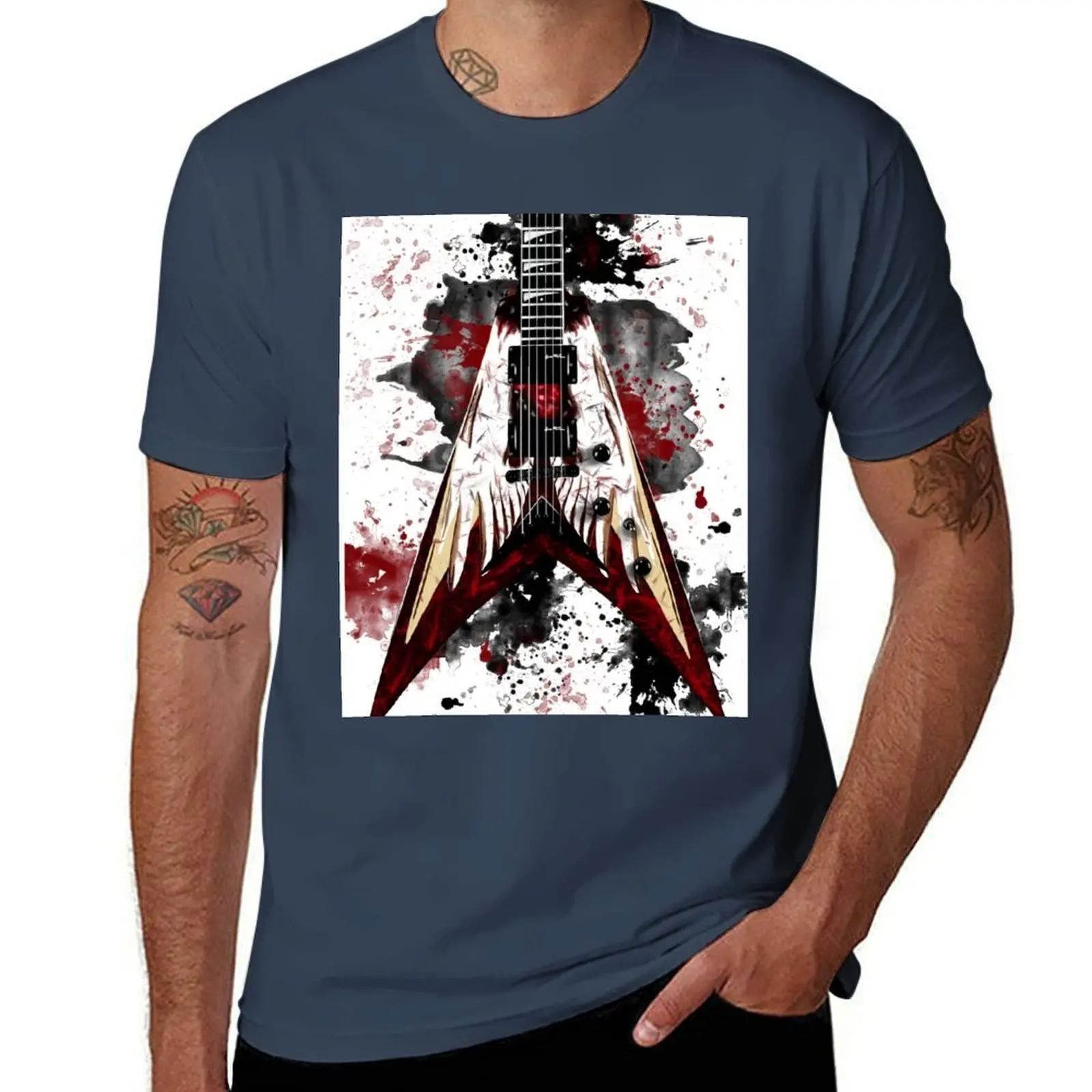 

Dave Mustaine's Angel of Deth T-Shirt Basic Breathable Solid Color T-Shirt