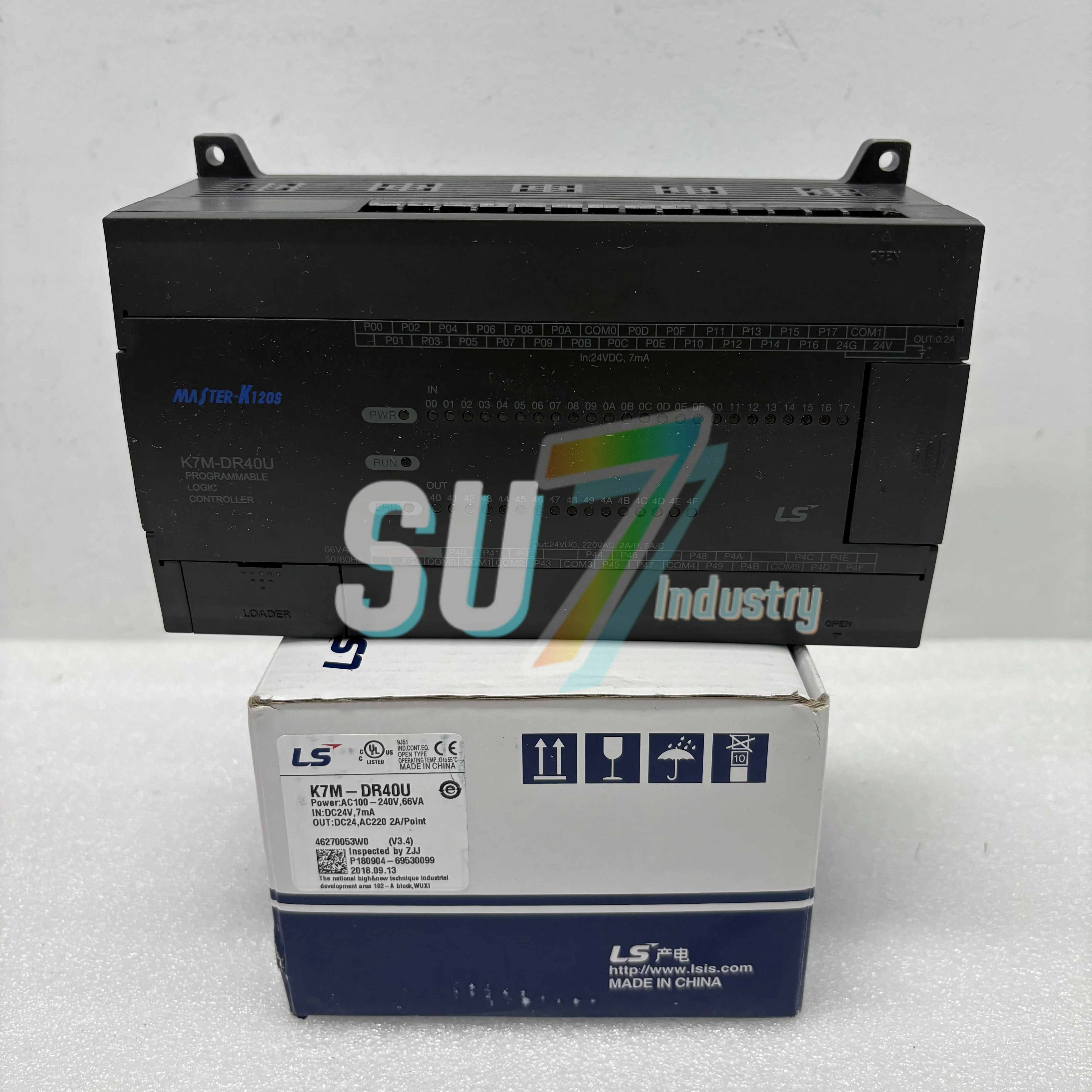 

PLC module New In box K7M-DR40U XEC-DR28U