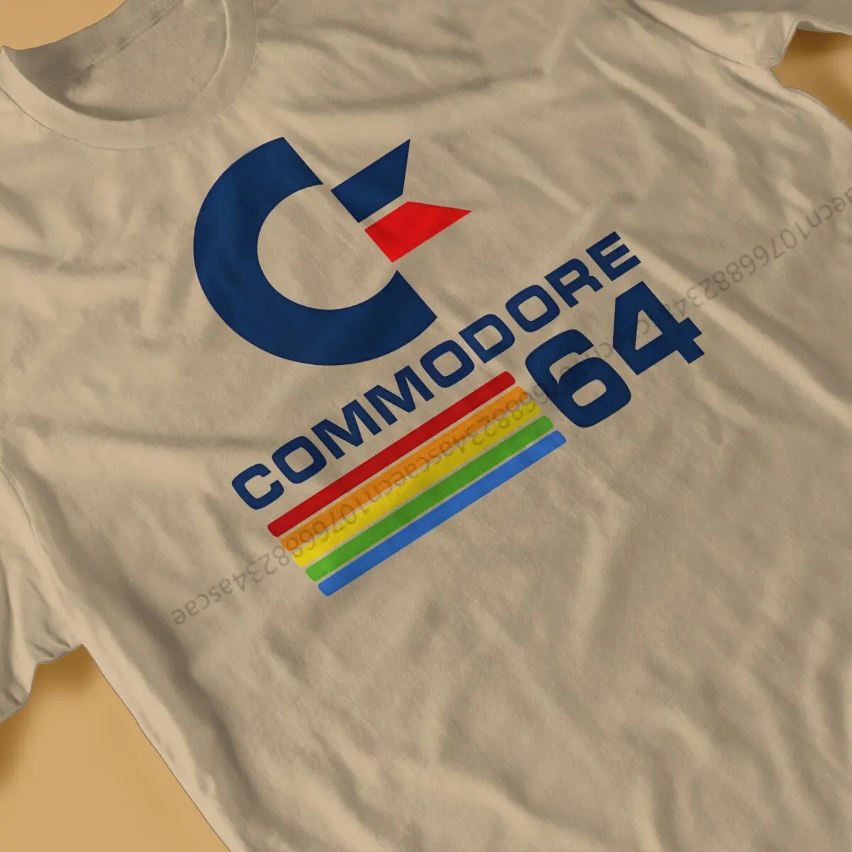 Commodore 64 T Shirt Men Tees Summer Clothing Cotton O-Neck TShirt image 3