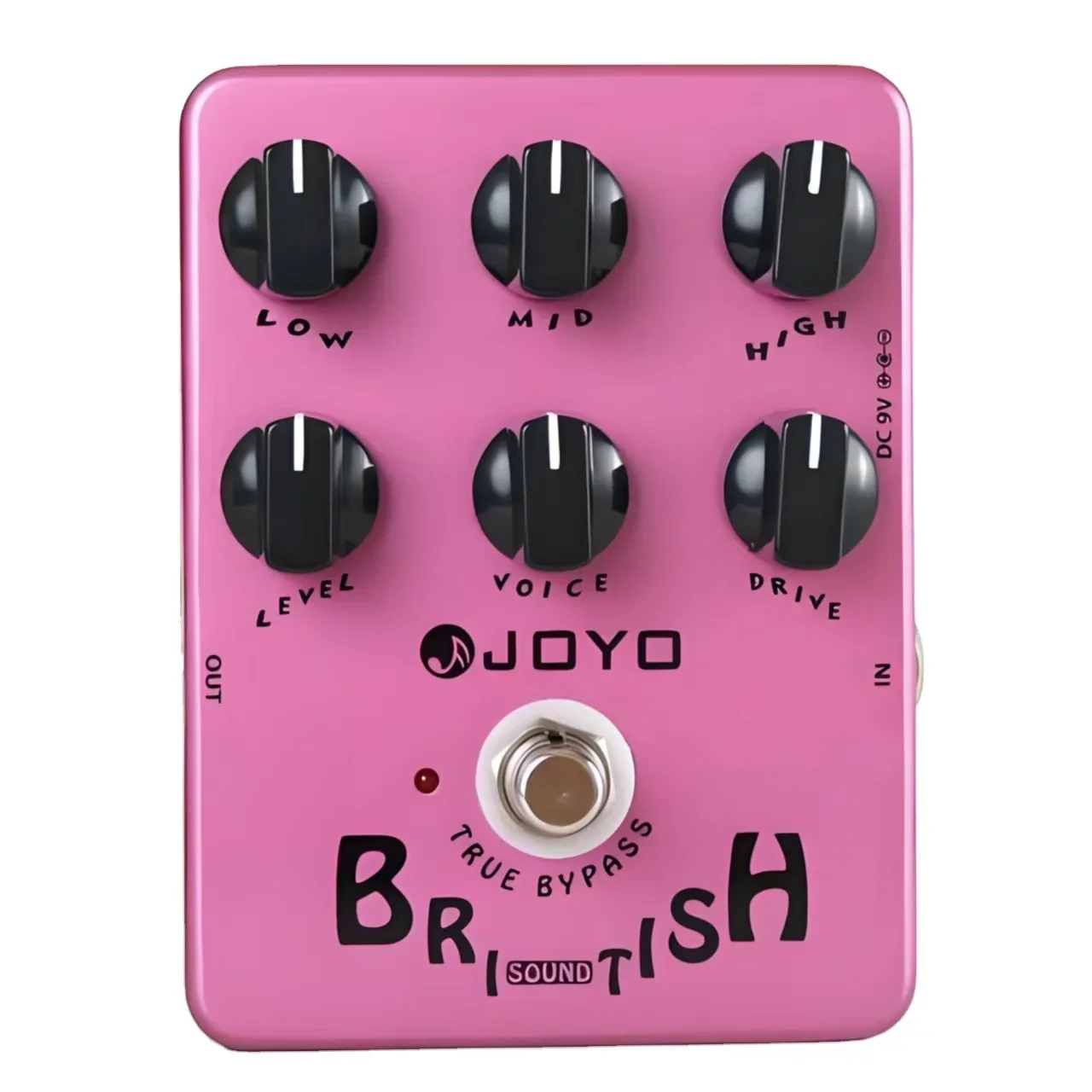 JOYO JF-16 UK Effect Pedal for Guitar Stringed Instruments Part Accessory Sound Drive Amplifier Simulator Bruce Circuit Breaker