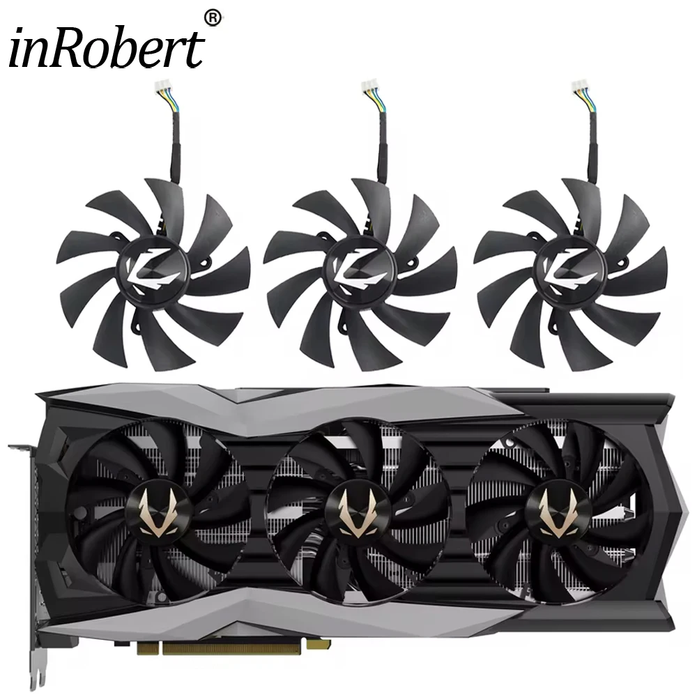 

Охлаждающий вентилятор для видеокарты GA92S2U, 87 мм, для Zotac Gaming RTX 2080 Ti AMP, Охлаждающий радиатор для экстремальной видеокарты