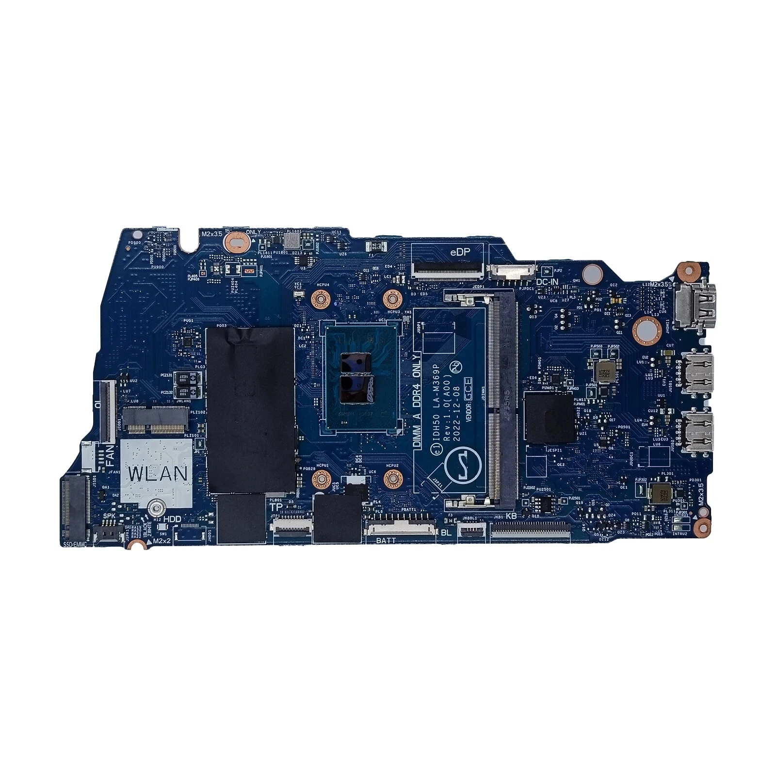 

03DMTT For Inspiro 3530 Motherboard IDH50 LA-M369P SRMDM N100