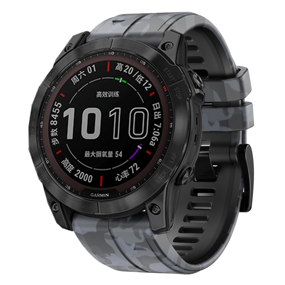 الإفراج السريع حزام الساعات ل Garmin Fenix 6X 6 برو 7 7X 5X 5 زائد 3 3HR 945 الرياضة Smartwatch الفرقة 22 26 مللي متر سيليكون سوار
