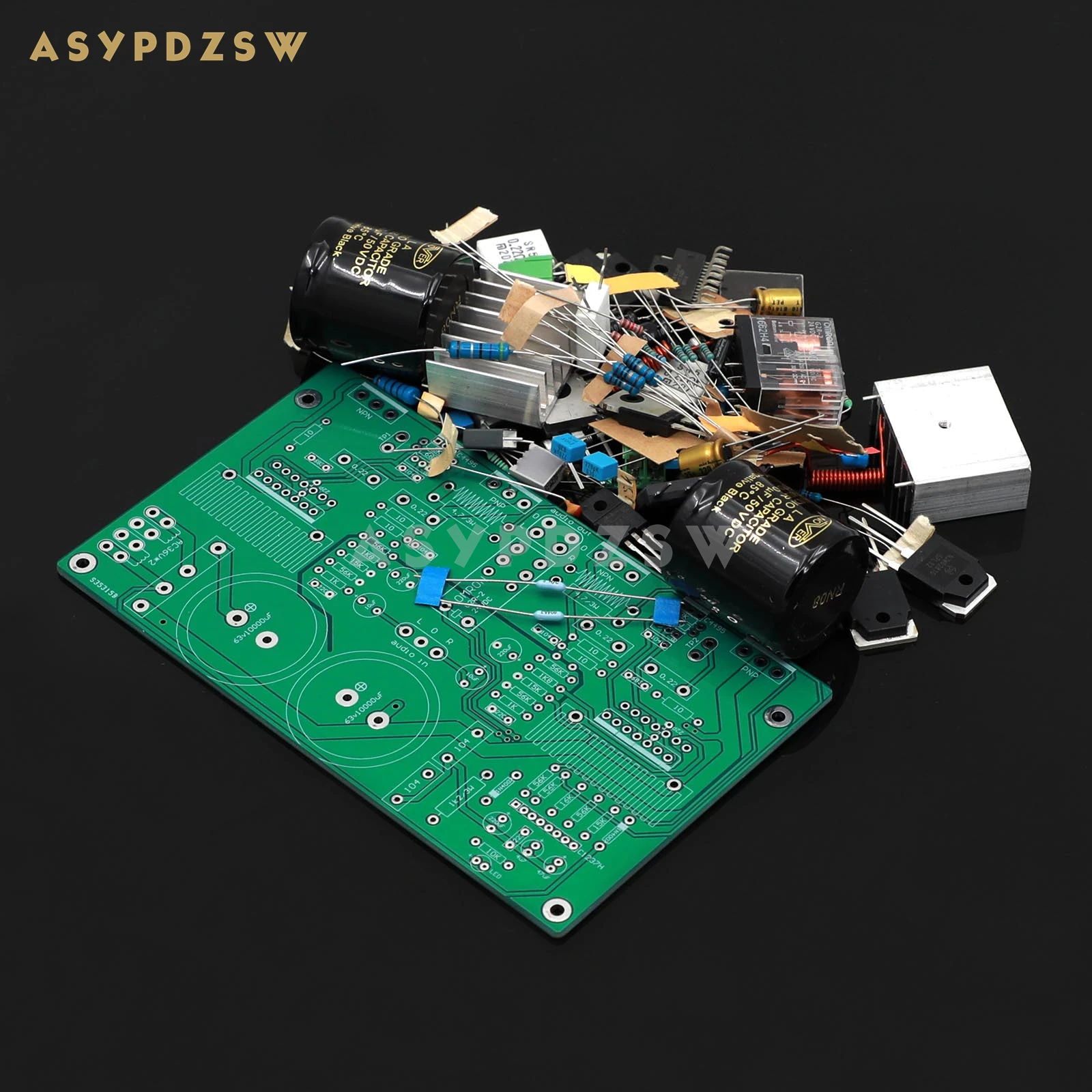 Stereo UPC1342V+NJW0302G/NJW0281G Class AB Power amplifier DIY Kit/Finished board 150W+150W