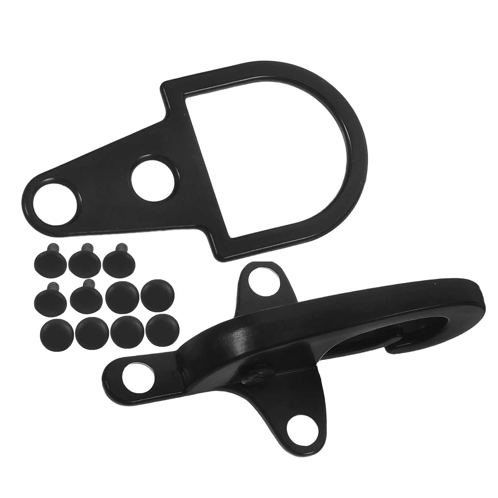 

1 set Metal Clothing Buckles Interlock Clasp for Coats Scarves Sweaters Backpacks Closure Versatile Use Durable Compact