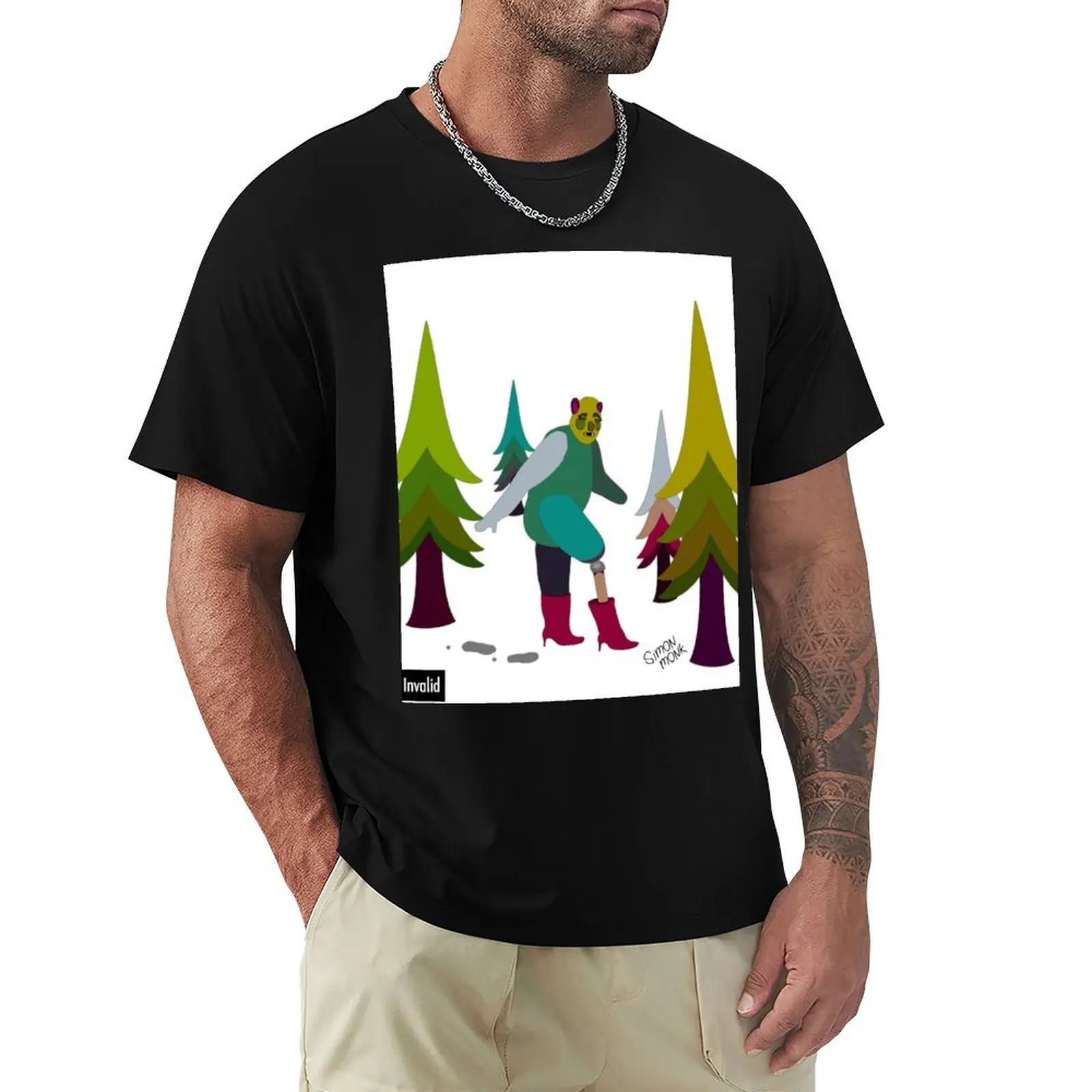 

Criptid T-Shirt Plus Size Basic Cotton T-Shirt