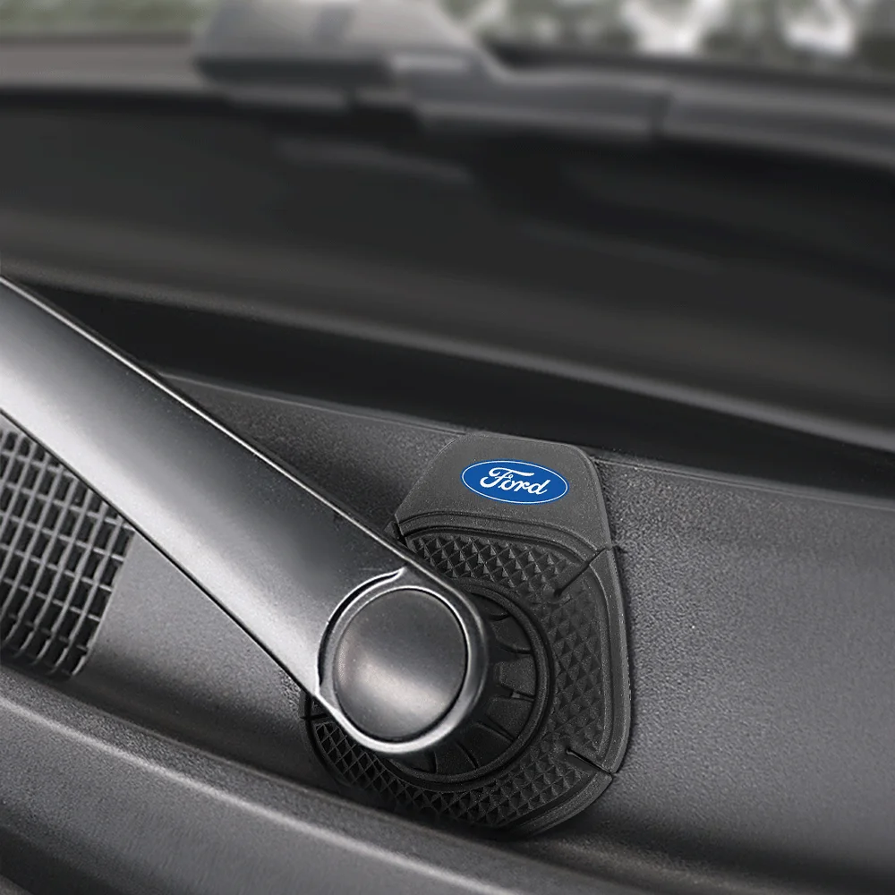 1/2Pcs Car Windshield Wiper Arm Hole Prevent Debris Protection Cover For Ford Mondeo Fiesta mk6 F150 Ranger Mustang Kuga Fusion