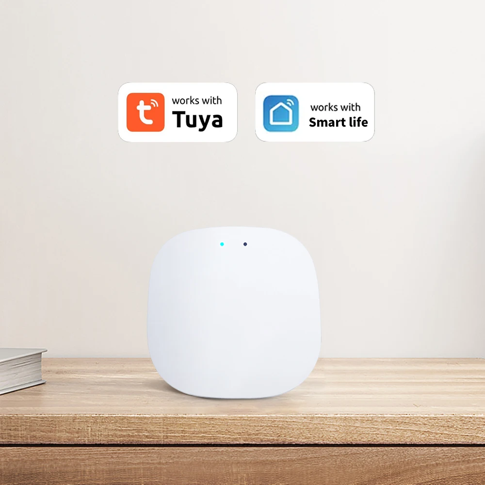 Smart Life APP Bluetooth Gateway Hub Tuya Smart SIG Mesh WiFi Remote Control Work with Alexa Google Home