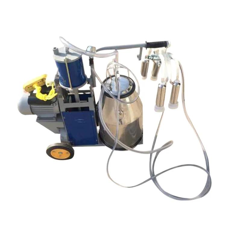 

Supply YDH-I piston type single barrel milking machine, cow mobile milking machine