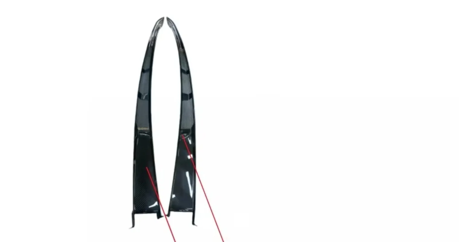 OEM New Black Dry Carbon Fiber Bumper with Tow Hook for 720S Rear Air Bridge SKY