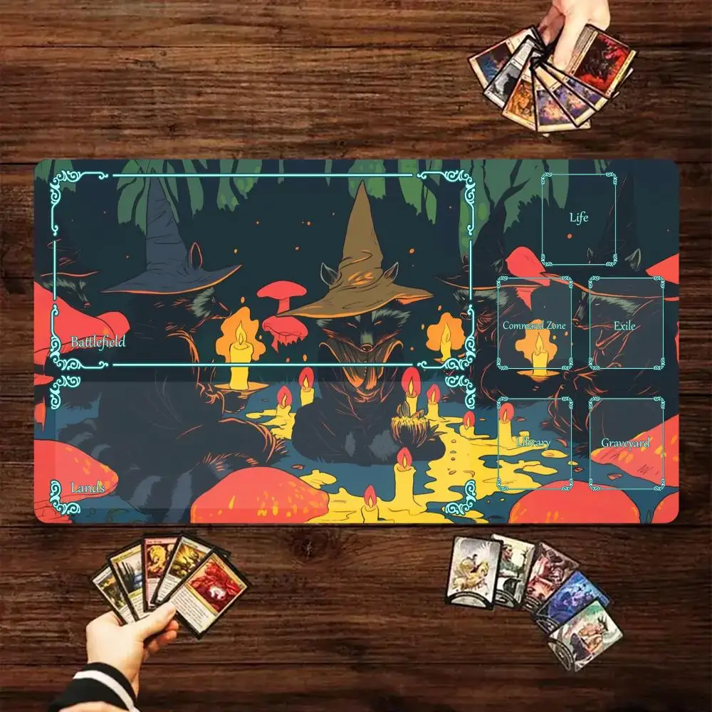 

Greative Коврик для мыши в стиле фэнтези, окисленный игровой коврик TCG, игровой игровой коврик, дуэльные коврики, карточные битвы для начинающих, командный игровой настольный коврик