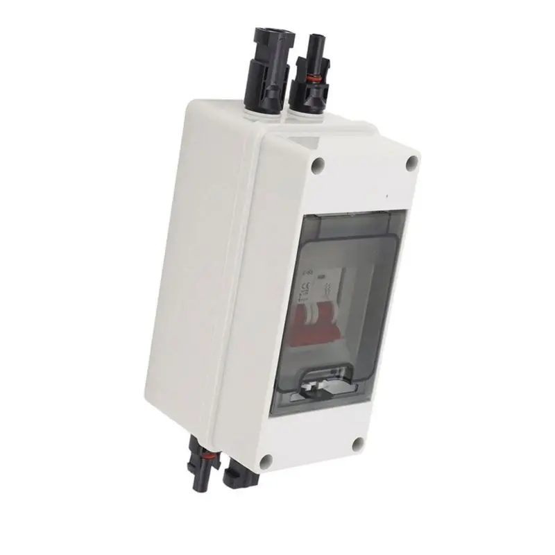 【LIMITED EDITION】2P 16A Solar Disconnect Switch With IP65 Waterproof Distribution Box PV Disconnector DC500V Photovoltaic Discon