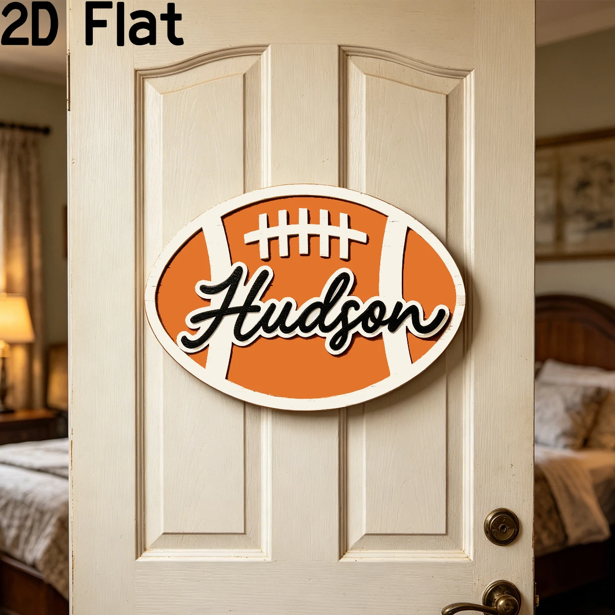 1Pc Custom Baseball Style Wood - Baby Nursery Diy ulasan dan harga