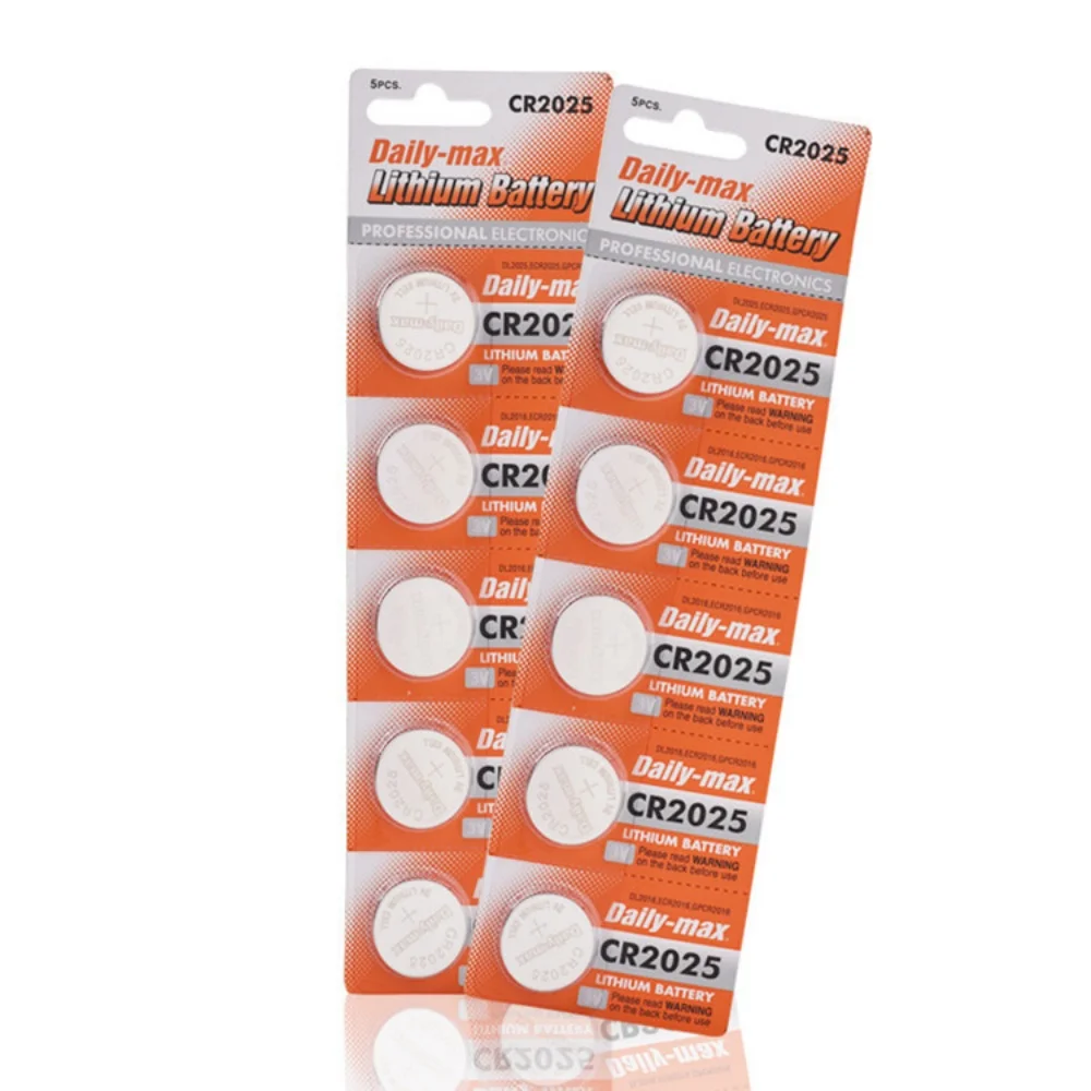 2-30PCS CR2025 Battery CR 2025 3V Lithium Battery DL2025 BR2025 KCR2025 For Car Remote Control Electronic Scales Coin Cells