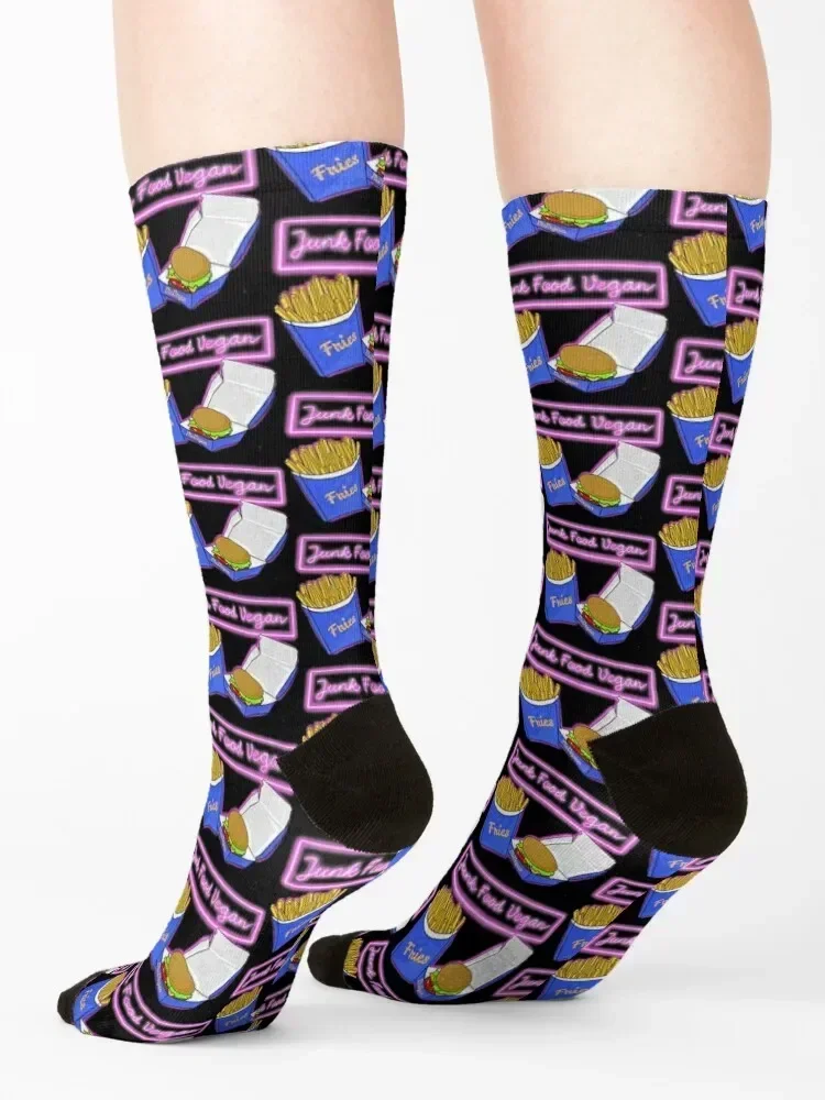 Junk food vegan Socks sport set cotton Heating sock Men Socks Women's
