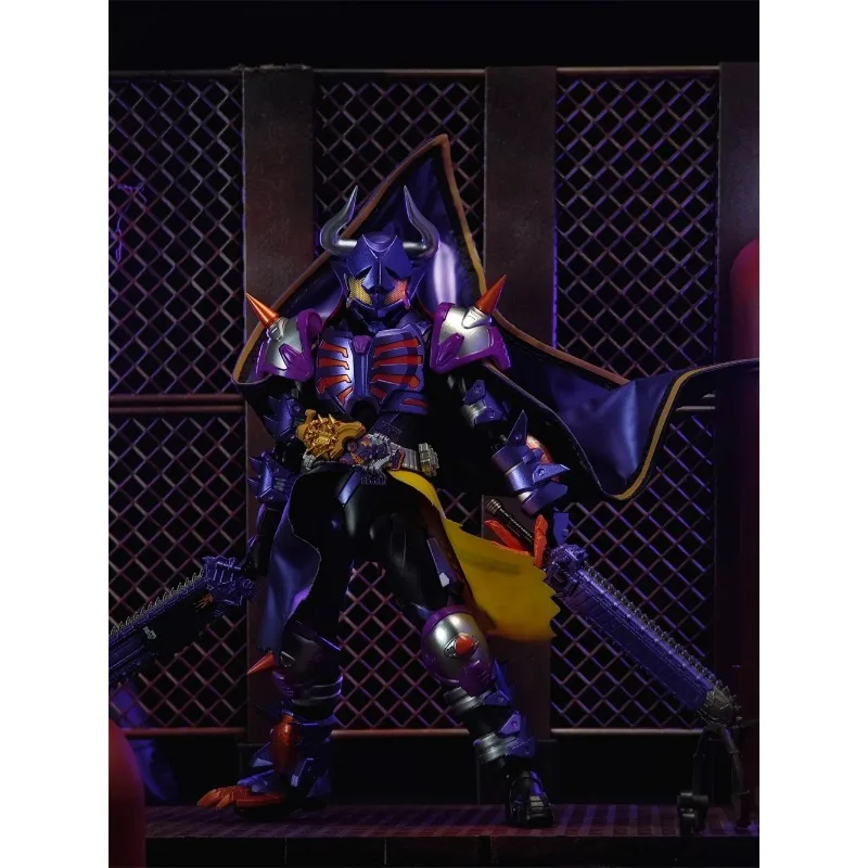 Handgefertigter tiefvioletter Umhang im Maßstab 1:12, zweifarbiger Rock, Zubehör für 6-Zoll-SHF-Kamen-Rider-Actionfiguren-Körpermodell – Detail 4