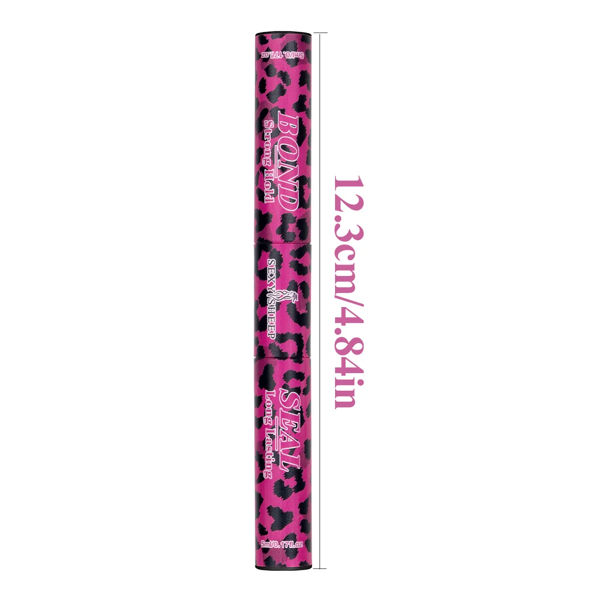 Wimpernkleber für Wimpernbüschel 2-in-1: Fixierung und Versiegelung, Langanhaltender Starker Halt, Make-up-Tool (5ml+5ml) – Detail 2
