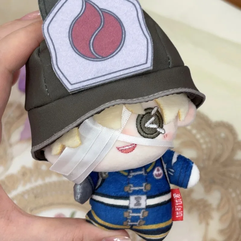 

10cm Anime Game Identity V Fire Investigator Kawaii Cosplay Cotton Doll NuNu Body Florian Mini Soft Plushies Toy Figures Gifts