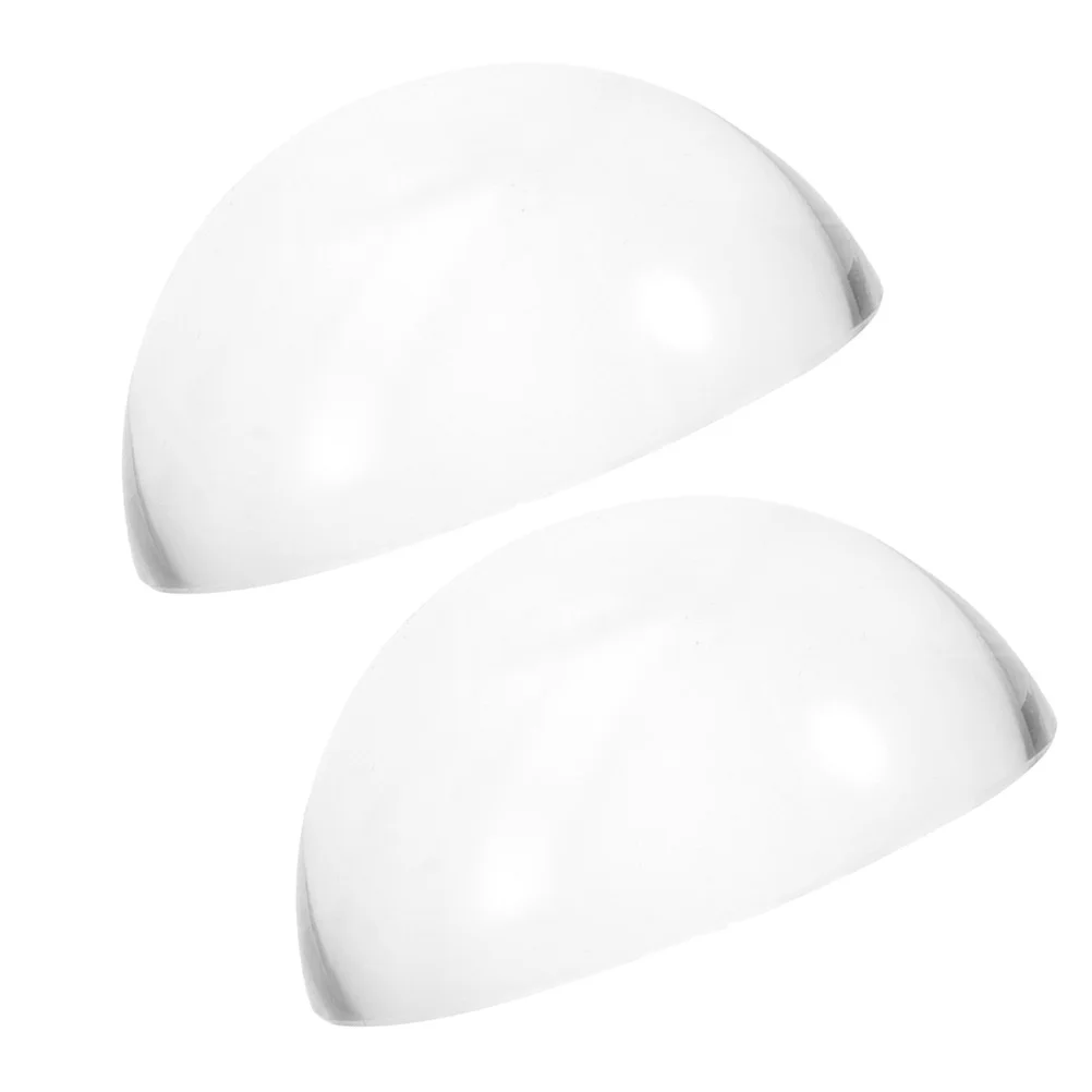 2 قطعة ثقالة الورق الكريستال تصميم واضح ثقيل للخط اللوحة الخياطة اللحف مكتب الاستخدام المنزلي في الهواء الطلق