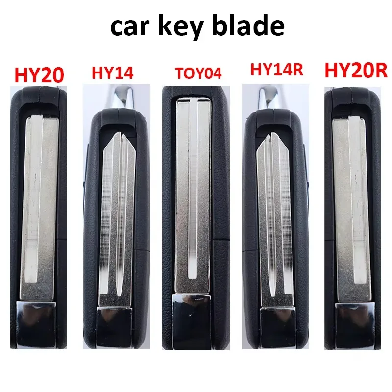 Car Key Shell Auto Key Housing Case Fob for Hyundai/SANTA FE/IX35/Tucson/Solaris/ELANTRA/Verna/IX35/I20/I45/I40/IX45/HB20