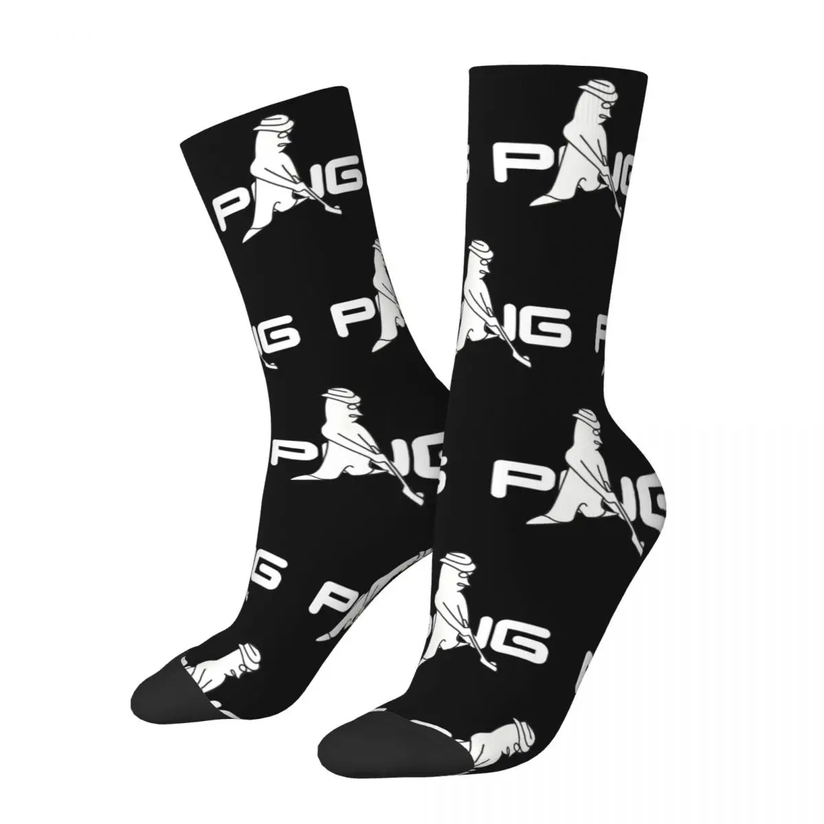 

Golf Brand Design Theme Socks Stuff for Men Flexible Stockings