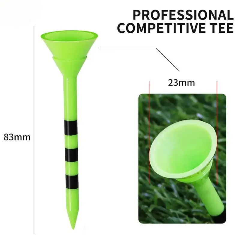 PGM Golf Tees Plastic Tee 50pcs Random Colors Accessories TE006