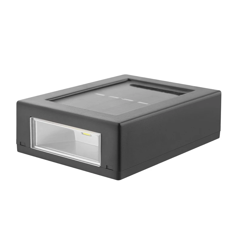 AS63-LED Solar Wall Outdoor Waterproof Porch Garden Wall Lamp Up And Down Luminous Courtyard Staircase Decoration