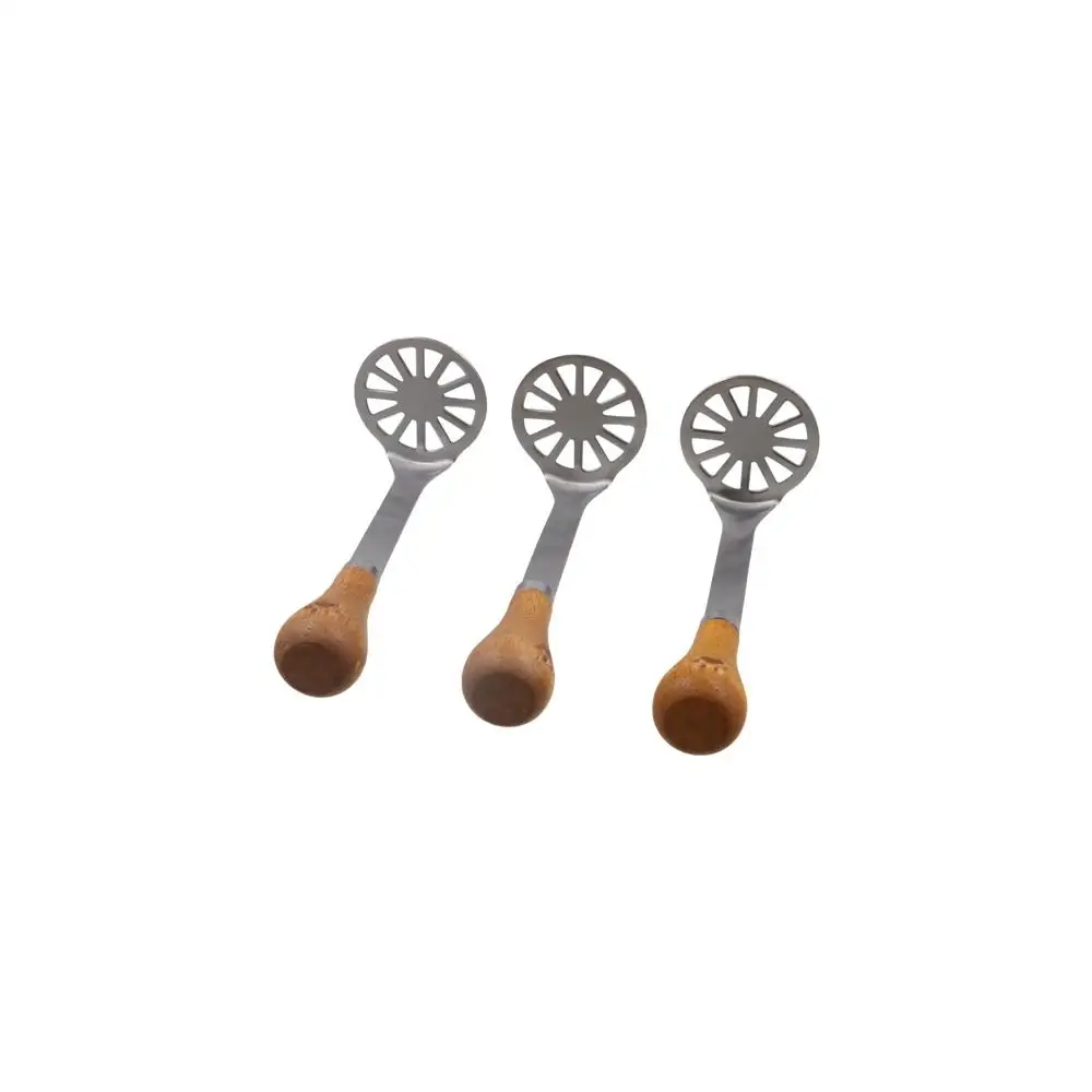 Household Wooden Handle Potato Masher Manual Upright Potato Presser Rice Crusher Pumpkin